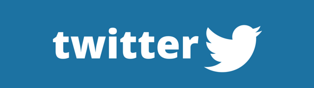 Twitter logo banner