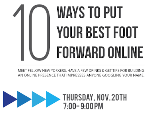 New York City Friends: Join us for a FREE seminar at the BrandYourself Office