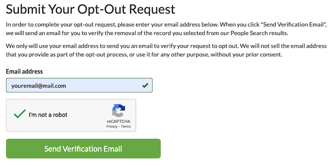 beenverified opt out form