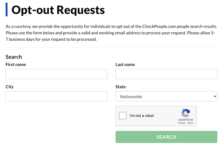 checkpeople opt out form
