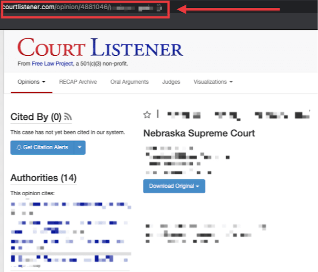 courtlistener link