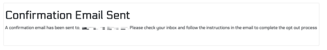 cyber background check confirmation email