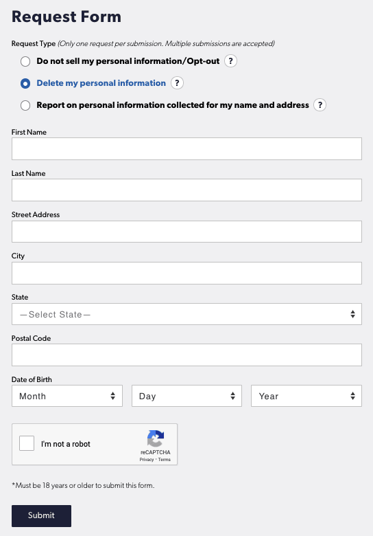 epsilon opt out form