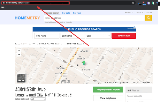 homemetry copy url