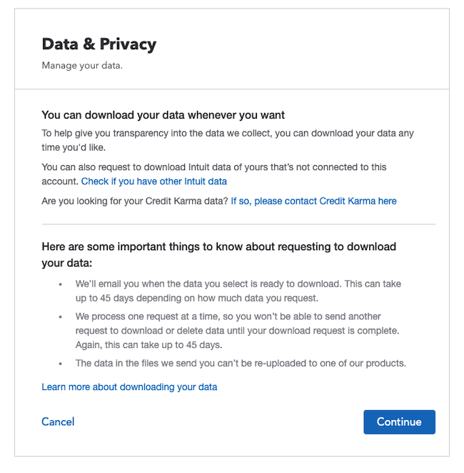 mint start download process