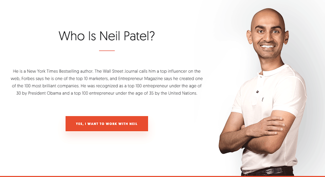 neil patel website