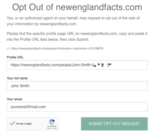 newenglandfacts filled out form