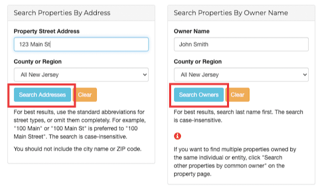 njparcels owner search