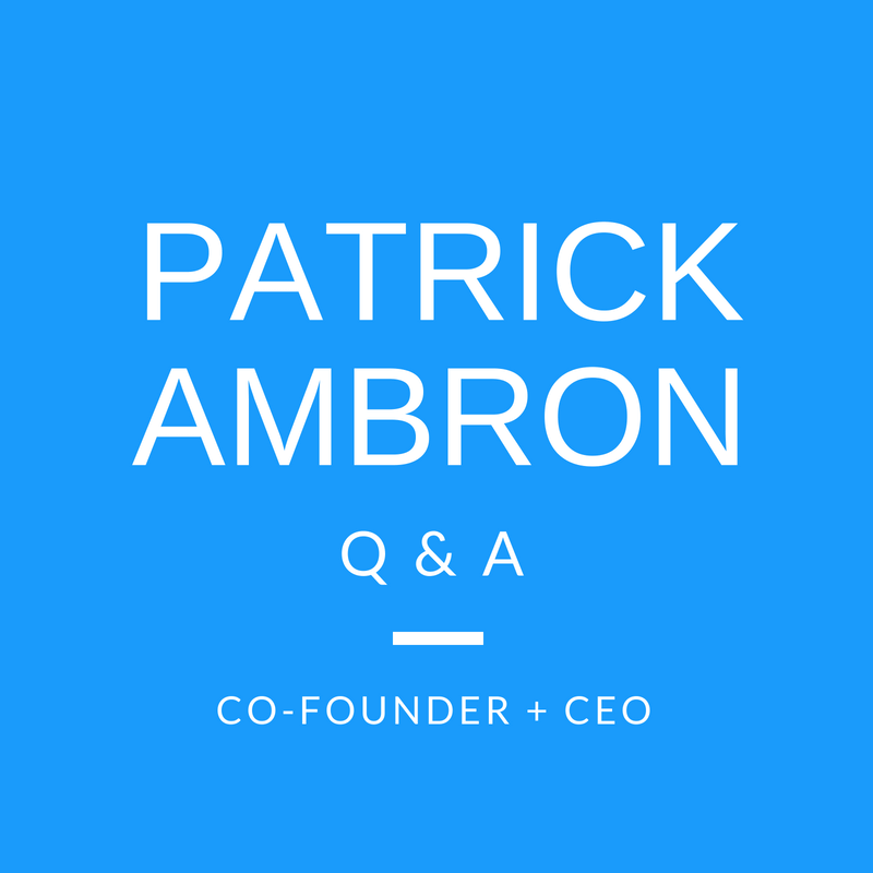 Q&A with Patrick Ambron: BrandYourself Co-Founder & CEO