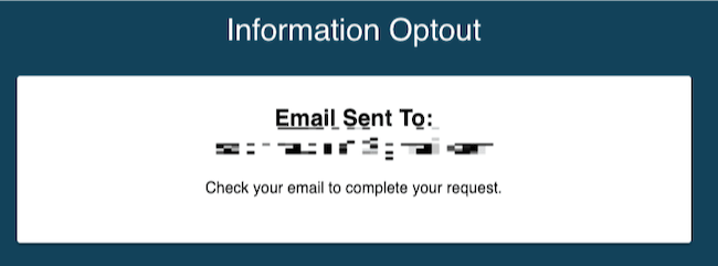 publicrecords.com email opt out