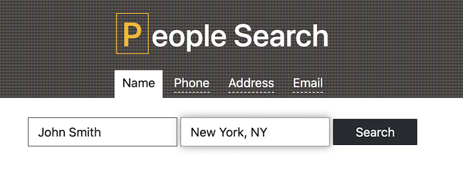 searchpeoplefree enter name