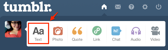 How to Create a Post on Tumblr